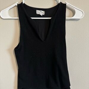Boutique Black Sleeveless Top